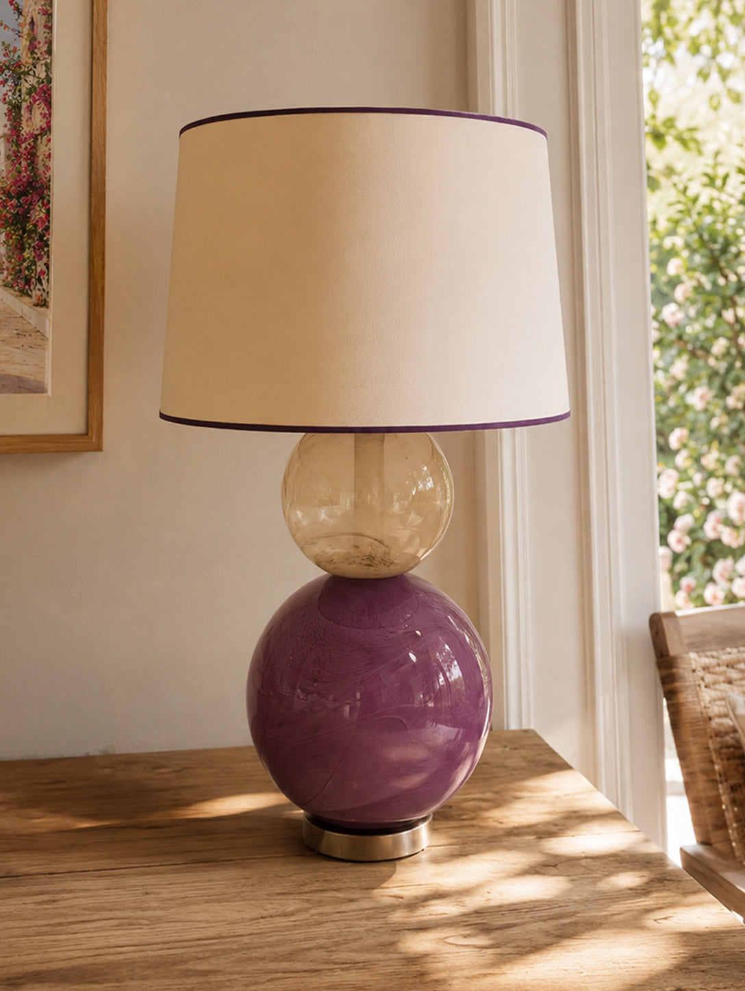 09 Beige & Purple